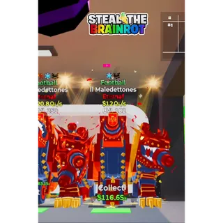Football II Maledettones 12Qi/s - Fortnite: Steal the Brainrot