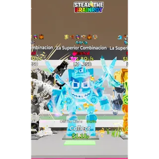 Aqua La superior Combinacion 91,9Qi/s - Fortnite: Steal the Brainrot