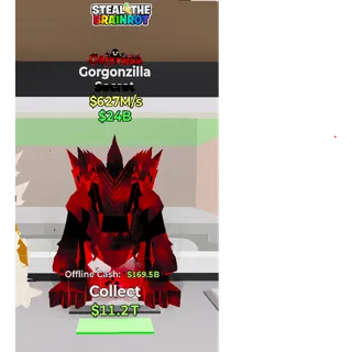 Fortnite: Steal the Brainrot - Darkness Gorgonzilla 627m/s