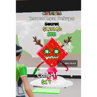 Fortnite: Steal the Brainrot - Christmas Ketupat Kepat Prekupat 120m/s for sale 