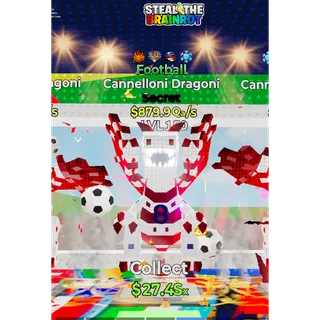 Fortnite: Steal the Brainrot - Football Cannelloni Dragoni 879,9Qa/s