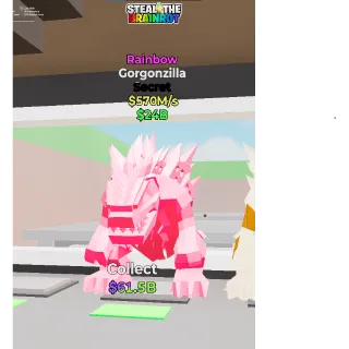 Fortnite: Steal the Brainrot - Rainbow Gorgonzilla 570m/s