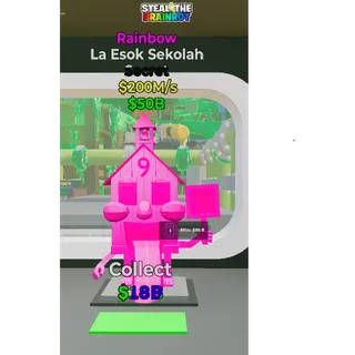 Fortnite: Steal the Brainrot - Rainbow La Esok Sekolah — 200M/s