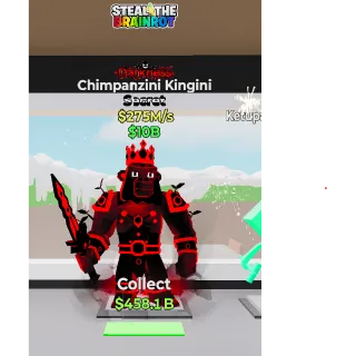 Fortnite: Steal the Brainrot - Darkness Chimpanzini Kingini 275m/s