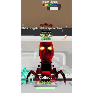 Fortnite: Steal the Brainrot - Darkness Gigalitraktos Spidorobos 825m/s