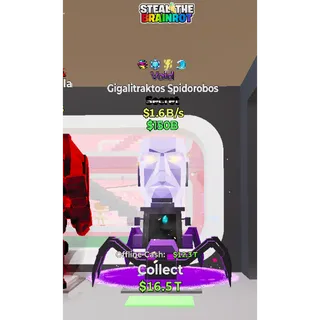 Fortnite: Steal the Brainrot - Void Gigalitraktos Spidorobos 1,6m/s