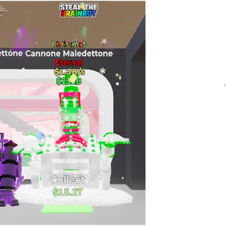 Fortnite: Steal the Brainrot - Christmas Cannone Maledettone 1,3b/s