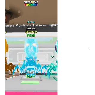 Fortnite: Steal the Brainrot - Aqua Gigalitraktos Spidorobos 675m/s