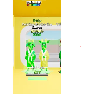 Fortnite: Steal the Brainrot - Toxic Cabritos Brotheritos 495m/s