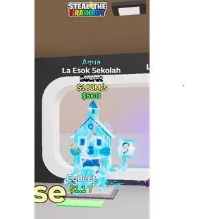 Fortnite: Steal the Brainrot - Aqua La Esok Sekolah — 180M/s