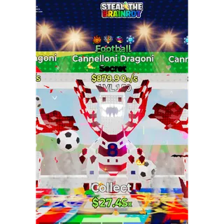 Fortnite: Steal the Brainrot - Football Cannelloni Dragoni 879,9Qa/s