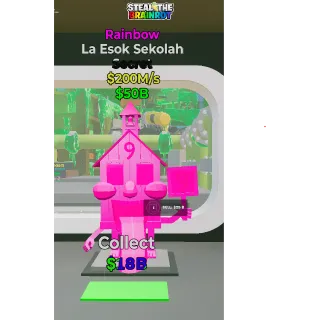 Fortnite: Steal the Brainrot - Rainbow La Esok Sekolah — 200M/s