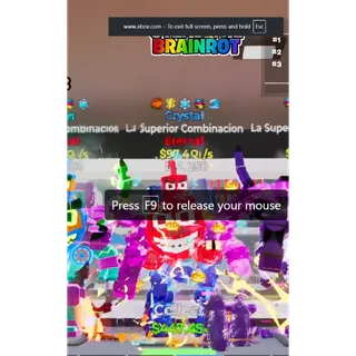 Crystal La superior Combinacion 97,4Qi/s - Fortnite: Steal the Brainrot