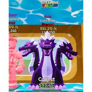 Fortnite: Steal the Brainrot - Void Vulkarion 51,2Qi/s Level 250