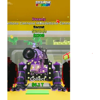 Fortnite: Steal the Brainrot - Dreamy Cannone Maledettone 690m/s