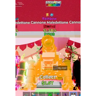 Fortnite: Steal the Brainrot - Rainbow Cannone Maledettone 1,5b/s