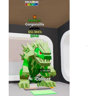Fortnite: Steal the Brainrot - Zombie Gorgonzilla 513m/s 