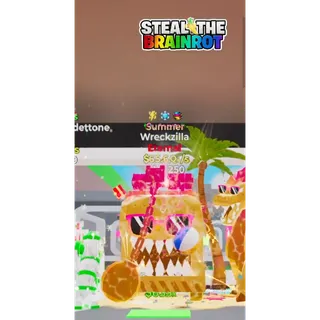 Fortnite: Steal the Brainrot – Summer Wreckzilla 65,6Qi/s