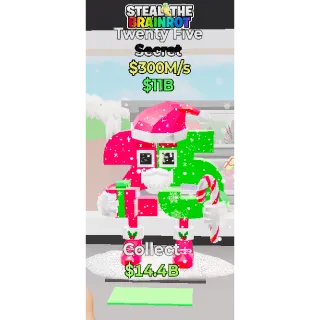 Fortnite: Steal the Brainrot - Christmas Twenty Five 300m/s