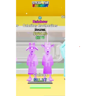 Fortnite: Steal the Brainrot - Rainbow Cabritos brotheritos 540m/s