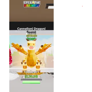 Fortnite: Steal the Brainrot - Defualt Cannelloni Dragoni 50m/s