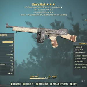 elders mark + any 4 mods