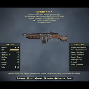 Weapon | B/50c/90 The Fixer