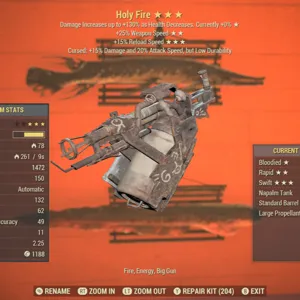 b/25/15 holy fire legacy