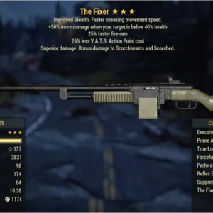 Weapon | EX/25/25 The Fixer