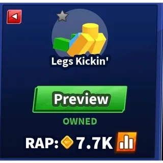 legs kickin’ - bladeball