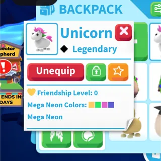 adopt me mega neon uni