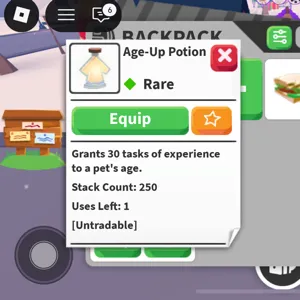 250 age up potions