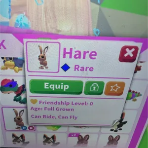 adopt me hare