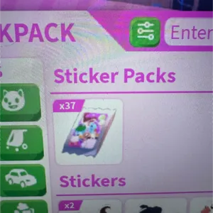 37  sugar fest stickers