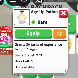 973 age up potions only