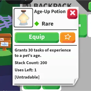 200 age up potions