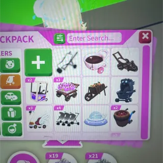 adopt me stroller bundle