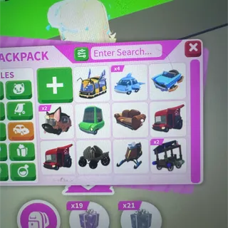 adopt me vehicle bundle