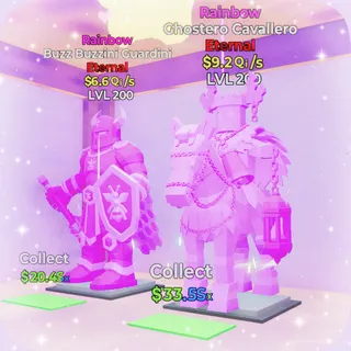 🌈Rainbow🌈 2 set Lv200