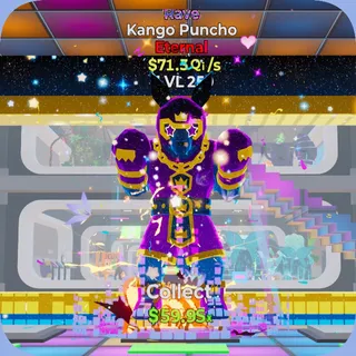 Lv250 Rave Kango Puncho 5 traits 71.3Qi