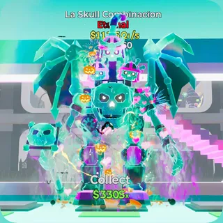 Lv250 SPOOKY La Skull Combinacion 5 traits 112Qi