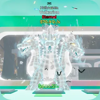 Lv250 Halloween Vulkarion 1 traits 70.9Qi