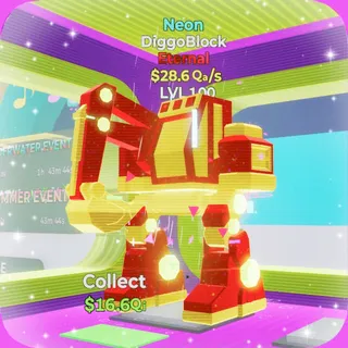🗼Neon🗼 DiggoBlock Lv100