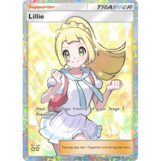 Lillie Deluxe Full Art 2 Stars Pokemon TCG Pocket