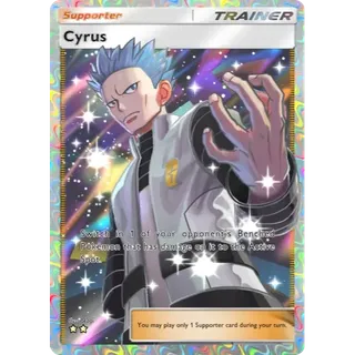 Cyrus Trainer Full Art 2 Stars TCGP