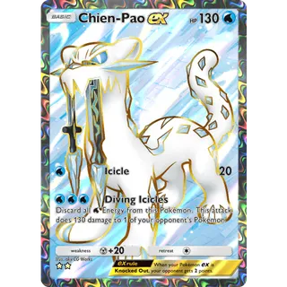 Chien-Pao EX Full Art 2 Stars Pokemon TCG Pocket