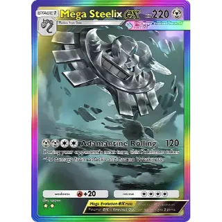 Mega Steelix Rainbow Rare 2 Stars Pokemon TCG Pocket