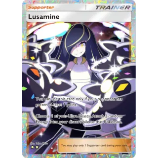 Lusamine Deluxe Full Art 2 Stars Pokemon TCG Pocket