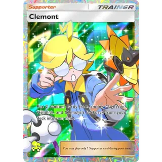 Clemont Trainer FA 2 Star Pokemon TCG Pocket