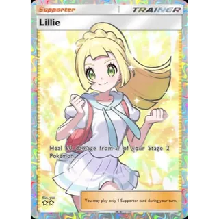Lillie Deluxe Full Art 2 Stars Pokemon TCG Pocket
